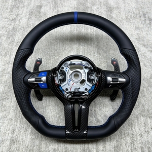 Volante in Fibra di Carbonio M Sport per BMW <span class=keywords><strong>Serie</strong></span> F07 F20 F30 F80 F10 F13 F15 F22 F25 M3 M4 M5 M6 1 <span class=keywords><strong>2</strong></span> 3 5 - Product Image 1