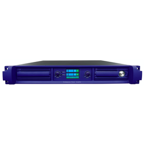 Amply kỹ thuật số ClassD công suất cao chuyên nghiệp 2x1.5U, thiết bị âm thanh động 8ohm, trở kháng 4ohm, loa kim loại - Product Image 1