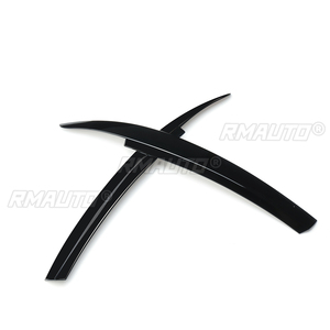 2x ไฟหน้ารถยนต์ ชุดแต่งคิ้วไฟหน้า สติ๊กเกอร์ครอบ สำหรับรถยนต์ VW VOLKSWAGEN Scirocco R GTS ปี 2008-2017 ชุดตกแต่งคิ้วไฟหน้า - Product Image 4