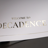 Brochure de parfum de personnalisation professionnelle faire un livret d'instructions pour les produits de soins de la peau