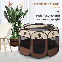 Grande tente pliable pour animaux de compagnie, niche extérieure pour chat, lit pour chien, maison avec motif animal, tente pour chat, niche pour animaux de compagnie