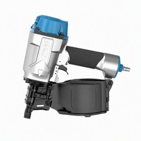Cloueur pneumatique industriel Toua CN45 pour toiture, 15 degrés, avec chargeur de 120 clous, conçu pour les projets de construction de toitures