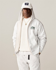 Maglione da <span class=keywords><strong>uomo</strong></span> lavorato a <span class=keywords><strong>maglia</strong></span> Waffle in cotone a manica lunga con <span class=keywords><strong>maglia</strong></span> girocollo termico - Product Image 2