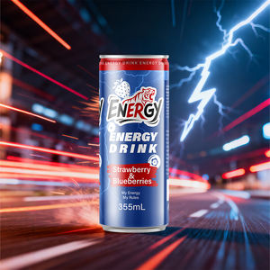 Produsen minuman Cina Label pribadi Oem kustom 250ml kaleng ramping kemasan minuman energi elektrolit - Product Image 5