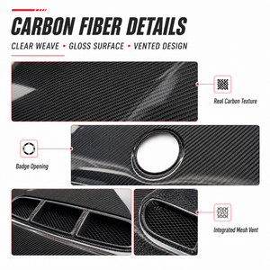 Capot en fibre de carbone style CS pour BMW Série 3 G20 G21 Touring 320i 330i M340i 2019+ Pre-LCI M Sport - Product Image 4