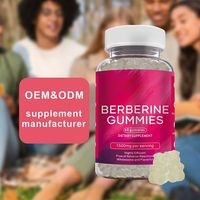 Gummies de Berbérine HDK 1500mg OEM ODM – Soutien Glycémique, Détox Hépatique, Santé Intestinale et Immunitaire – Marque Privée, Vente en Gros, Complément Alimentaire