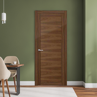 Fournisseur de la Chine porte en bois de dernière conception porte intérieure porte de chambre pour la maison avec serrure intelligente