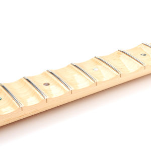 Big Head Full Festoneado Guitarra Cuello 22 Trastes 25.5in Diapasón de arce para ST Guitarra eléctrica Brillo - Product Image 5