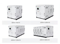 Système de conteneur ESS LiFePO4 1 MW, stockage d'énergie par batterie 1 MWh pour l'énergie solaire
