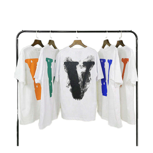 Camisetas de Algodón 100% con Diseño Estampado Estilo Chino, Talla Grande, Personalizadas al por Mayor, Marca T1, para Hombre, Antiencogimiento, Transpirables, Tejidas - Product Image 1