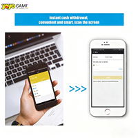 Boîte de paiement par code QR, terminal de paiement mobile WiFi 4G pour machine de jeu d'arcade et distributeur automatique avec écran LCD, système sans argent liquide