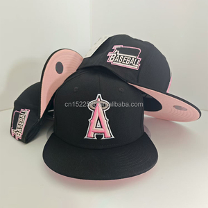 Nón kết bóng chày chất lượng cao, may đo, có sẵn, dành cho nam, <span class=keywords><strong>6</strong></span> mảnh, kiểu dáng phẳng, mũ <span class=keywords><strong>snapback</strong></span> thể thao, mũ lưỡi trai - Product Image 4