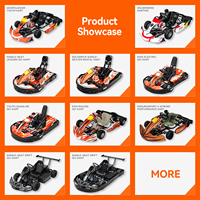 Kart de course pour adultes Vortkart, essence 90cc 125cc 200cc 270cc, karting professionnel avec moteur Honda pour location en club et sur circuit