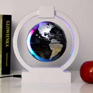 Globe flottant #1 de conception de brevet de best seller, carte du monde changeante de lévitation de lumière LED pour Amazone - Product Image 3