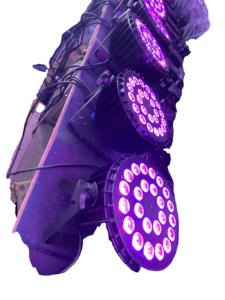 18x18W Led Par Light Flat Die-Cast Aluminio Dj Disco Party Bar Club Stage Light Rgbw 4/5/6in1 Guangzhou Buen <span class=keywords><strong>precio</strong></span> - Product Image 3