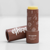 Papier kraft baume à lèvres tache de lèvres rouge à lèvres emballage boîte de papier carton tube vide conteneur push up emballage matériaux recyclés