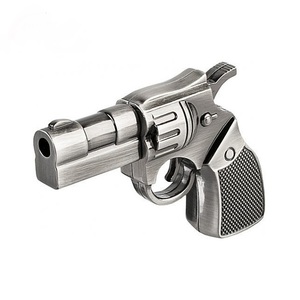 Kim Loại Biểu Tượng Tùy Chỉnh Keychain <span class=keywords><strong>USB</strong></span> Ổ Đĩa <span class=keywords><strong>Flash</strong></span> Bộ Nhớ Stick <span class=keywords><strong>Gun</strong></span> Hình Dạng 3.0 Đám Cưới Quà Tặng Kinh Doanh Bán Buôn 8GB 16GB 32GB 64GB - Product Image 2