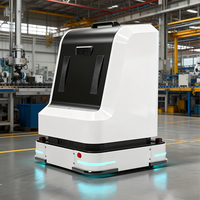 Robot Jiangsong JS-U0600-DL, véhicule électrique automatisé AGV AMR, chariot mobile guidé pour entrepôt industriel, capacité de charge de 600 kg