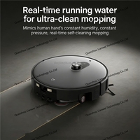 Robot Vacuum 6 Max 35000Pa 6400Mah Pintar Serbaguna Basah Kering Untuk Hotel Rumah Tangga Plastik Pembersihan Otomatis Navigasi Laser