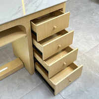 Chariot jetable Portable Art Mat lampe Salon bureau et chaise ensemble Tech manucure meubles Table à ongles pour ongles