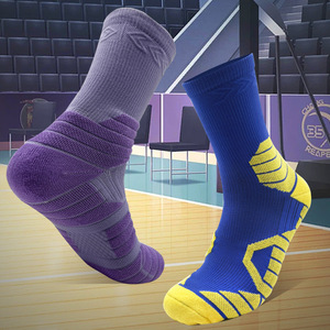 Basketball <b>Socks</b> Adult Mid Tube Elite Wear-resistant Practical Sports <b>Socks</b> Towel Bottom <b>Running</b> Training Badminton <b>Socks</b> - Product Image 6