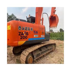 Excavatrice d'occasion de haute qualité Hitachi ZX200 20 tonnes disponible, excavatrice bien entretenue pour travaux de construction lourds avec certification CE - Product Image 1