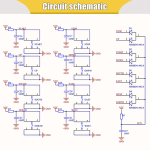 Interruptor de control remoto industrial de buena calidad Grúas de viga simple y doble Control remoto inalámbrico de radio industrial - Product Image 2