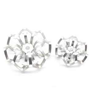 Anneau de rosette métallique SS304/316L pour remplissage aléatoire en colonne pour épurateur et distillation - Product Image 1