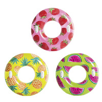 Anneau de natation gonflable, design à la mode, prix d'usine, animal rose, anneau flottant pour adultes et enfants