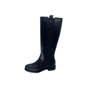 Bottes d'hiver Grecca en cuir de vachette de première qualité, doublées de fourrure chaude, pour toutes les saisons, bottines tendance noires pour femmes - Product Image 3