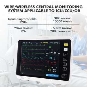 Appareils de surveillance d'ecg animal multi-paramètres Moniteur d'anesthésie vétérinaire mobile - Product Image 2