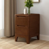 Table de chevet en bois massif, design minimaliste nordique, rangement compact, armoire latérale ultra-étroite pour chambre à coucher, table de chevet de petite taille