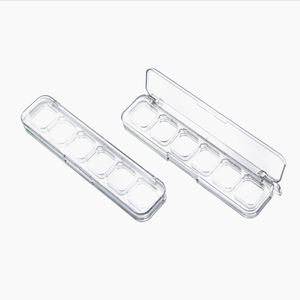 Nhà Máy OEM 12 Màu <span class=keywords><strong>Eyeshadow</strong></span> Palette Bao Bì Nhựa Bền & Xách Tay Bao Bì Rỗng Palette Cho Phấn Mắt - Product Image 6