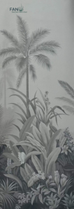 Papel Tapiz Ecológico con Diseño de Árboles Pintados a Mano - Product Image 4