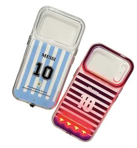 <span class=keywords><strong>Coque</strong></span> de téléphone en acrylique Flash Call, <span class=keywords><strong>coque</strong></span> de protection souple en TPU avec impression de numéro, <span class=keywords><strong>coque</strong></span> de téléphone antichoc pour femmes et filles - Product Image 1