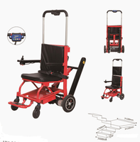 159KG Machine d'escalade d'escalier électrique Type de chenille plate-forme pliable déplacer la Solution de mobilité d'escalier chaise d'escalier motorisée
