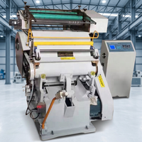 VENTE DIRECTE D'USINE SUPER QUALITÉ Machine de découpe semi-automatique et de marquage à chaud pour carton et couvertures en cuir