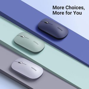 Ugreen Chuột Không Dây <span class=keywords><strong>2.4G</strong></span> Siêu Mỏng Quang Học Không Dây Chuột 4000 Dpi Nhỏ Phẳng Di Động Cho PC Máy Tính Xách Tay - Product Image 2