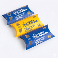 Boîte à hamburger en papier de qualité alimentaire, prix d'usine, pour poulet frit, emballage à emporter pour restauration rapide