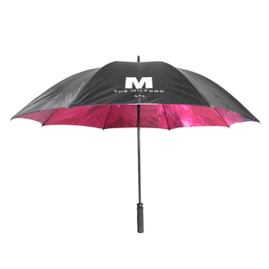 Ombrello da Golf Personalizzato con Logo, Doppio Strato, Apertura Manuale, Pubblicitario, in Fibra di Vetro, Antivento, 30 Pollici, 8 Stecche - Product Image 3