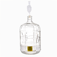 Vente en gros haut de gamme 3 gallons 5 gallons 6 gallons en verre pour le brassage à domicile et la vinification