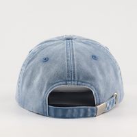 Chapeau de papa en éponge française de haute qualité profil bas Pigment non structuré teint Logo personnalisé motif à pois or cuivre boucle casquette de Baseball