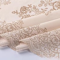 Nappe de table en PVC imperméable et anti-taches, style floral simple, imprimée sur mesure pour les grossistes Boen