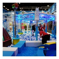 Aire de jeux en plastique souple pour parcs d'attractions