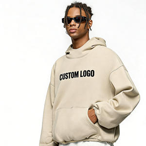 Sudadera Personalizada ODM de Otoño, Gruesa, con Bolsillo Bordado, Transpirable, Resistente al Viento, de Secado Rápido, Estilo Urbano, de Algodón y Forro Polar, Talla Grande - Product Image 1