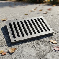 Grille de drainage SMC en vinyle écologique, 30x50 cm, D400 EN124, robuste, pour caniveau extérieur, jardin, toit – Vente directe usine