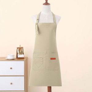 Échantillon Gratuit - Tabliers de Chef Professionnels Personnalisables en Toile Lavable de Haute Qualité, Multi-Poches, Ajustables pour la Cuisine (Vente en Gros) - Product Image 4