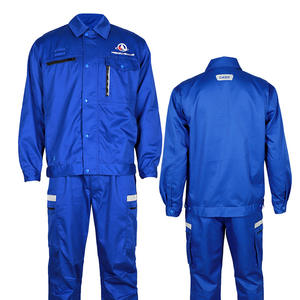 Combinaison de travail pour hommes, antistatique, 240 g/m², bleue, avec logo GB12014-2019 - Product Image 2