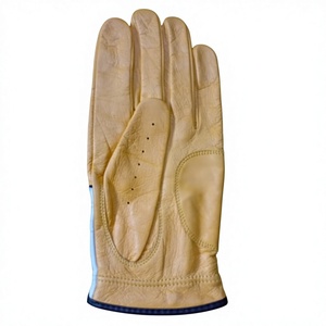 ถุงมือหนังแกะคาเบรตต้าระดับพรีเมียมสำหรับกอล์ฟ |   ถุงมือผู้ชาย Pro Feel Performance Grip |   อุปกรณ์กอล์ฟแบบสองสีที่ระบายอากาศได้ดีและปรับแต่งได้ - Product Image 4