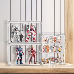 Dayooh Chất Lượng Cao Rõ Ràng Mù Hộp Búp Bê Hiển Thị Hộp Stackable Từ Hình Chữ Nhật Anime Hình Lưu Trữ Hộp - Product Image 4